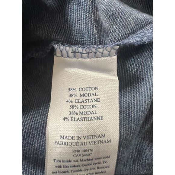 Faherty Men's Sea Navy Melange Short Sleeve Cotton Blend Polo Shirt Size XL NWT - Picture 5 of 6